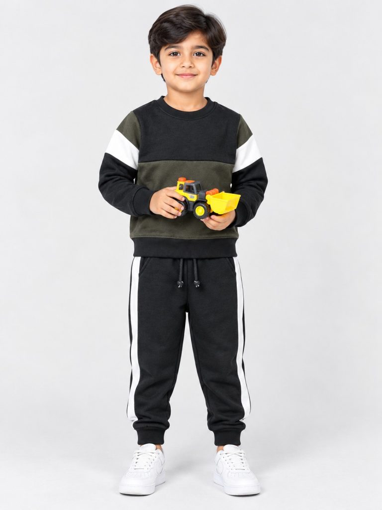 Varsity Colour-Block Set